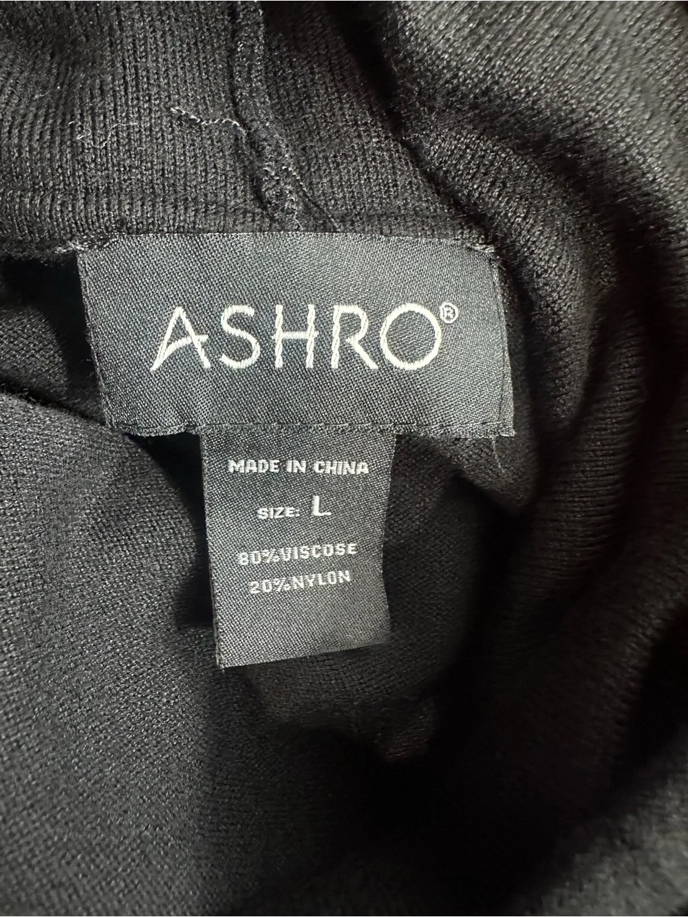 Ashro Color block turtleneck knitted Maxi Dress- large